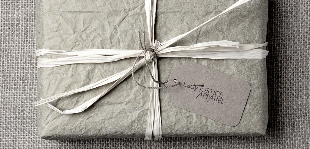Why We Custom Gift Wrap All Lady Justice Apparel™ Orders